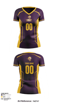 Clarkstown North High School Volleyball 27613067 Women's Short Sleeve V-neck Shirt - 1