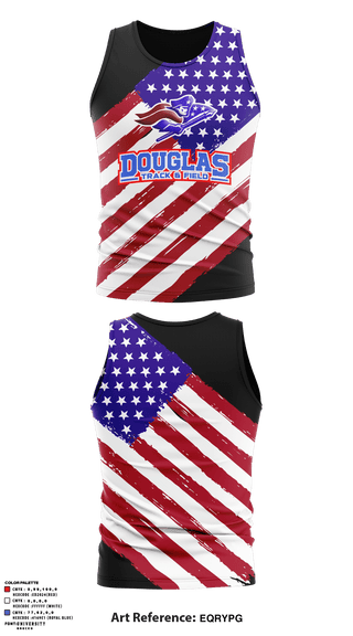 Tank Top, Douglas High School Track, Track & Field, Teamtime, Team time, sublimation, custom sports apparel, team uniforms, spirit wear, spiritwear, sports uniforms, custom shirts, team store, custom team store, fundraiser sports, apparel fundraiser