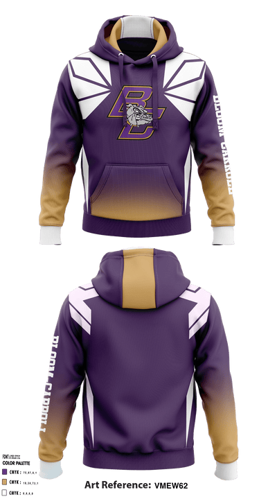 Bloom-Carroll High School Basketball 84871599 Hoodie - 1