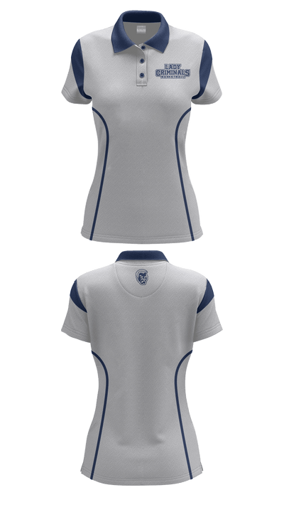Yuma High School Basketball 97290684 Short Sleeve Performance Polo - 6