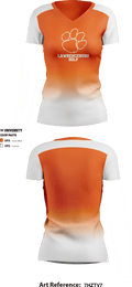 Lawrenceburg High School Golf 72876486 Women's Short Sleeve V-neck Shirt - 1