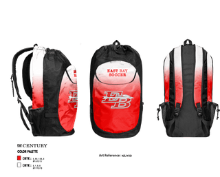 Gear Bag, East Bay High School Soccer, Men's Soccer, Teamtime, Team time, sublimation, custom sports apparel, team uniforms, spirit wear, spiritwear, sports uniforms, custom shirts, team store, custom team store, fundraiser sports, apparel fundraiser