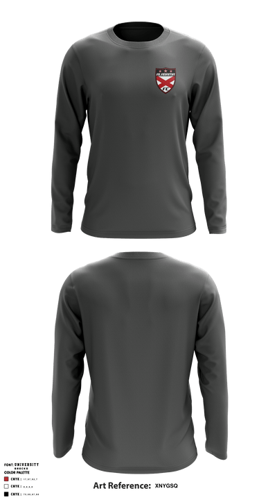 Alabama FC 6060927 Long Sleeve Performance Shirt - 8