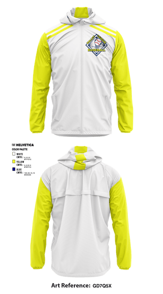 Windbreaker, Valley Baseball League, Baseball, Teamtime, Team time, sublimation, custom sports apparel, team uniforms, spirit wear, spiritwear, sports uniforms, custom shirts, team store, custom team store, fundraiser sports, apparel fundraiser
