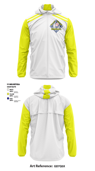 Valley Baseball League 3936666 Windbreaker - 1