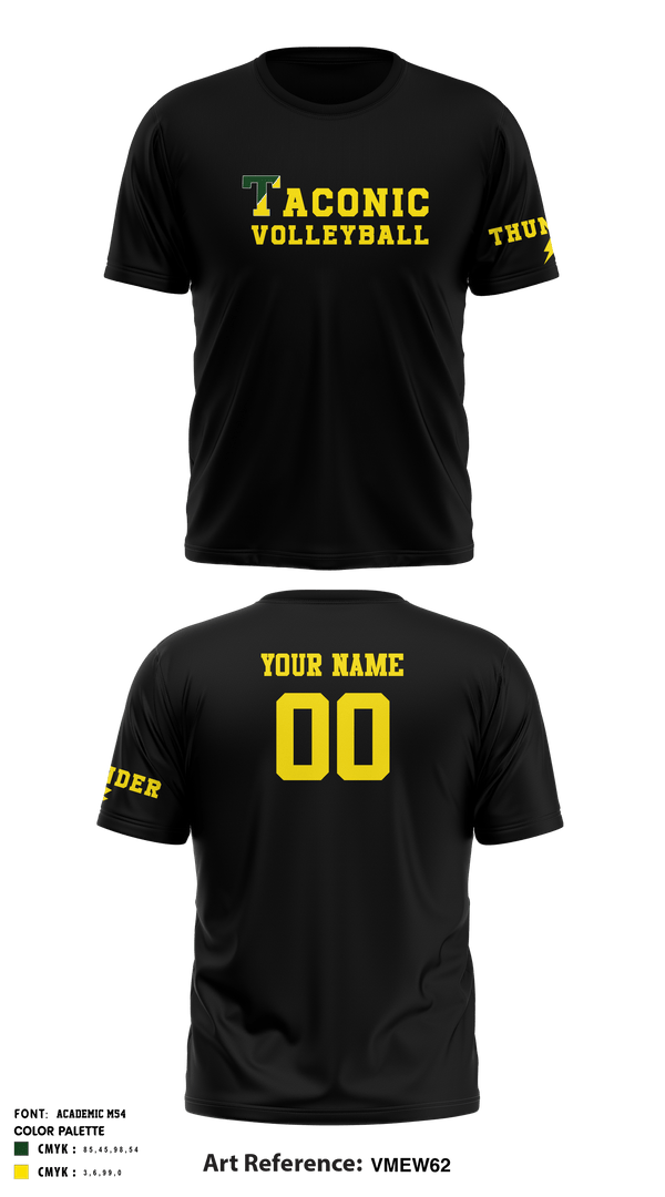 Short Sleeve Performance Shirt, Taconic High School Volleyball, Women's Volleyball, Teamtime, Team time, sublimation, custom sports apparel, team uniforms, spirit wear, spiritwear, sports uniforms, custom shirts, team store, custom team store, fundraiser sports, apparel fundraiser