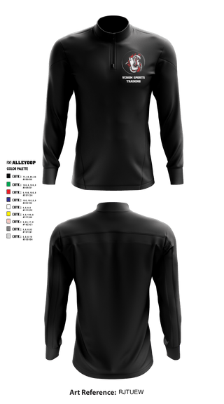 Quarter Zip Jacket, Venom Sports Training, Men's Basketball, Teamtime, Team time, sublimation, custom sports apparel, team uniforms, spirit wear, spiritwear, sports uniforms, custom shirts, team store, custom team store, fundraiser sports, apparel fundraiser