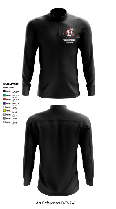 Venom Sports Training 59845358 Quarter Zip Jacket - 1 (1)