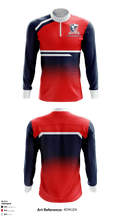 Veterans Memorial High School 24810577 Quarter Zip Jacket - 1