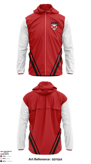 Windbreaker, Alabama FC, School Spirit Store, Teamtime, Team time, sublimation, custom sports apparel, team uniforms, spirit wear, spiritwear, sports uniforms, custom shirts, team store, custom team store, fundraiser sports, apparel fundraiser