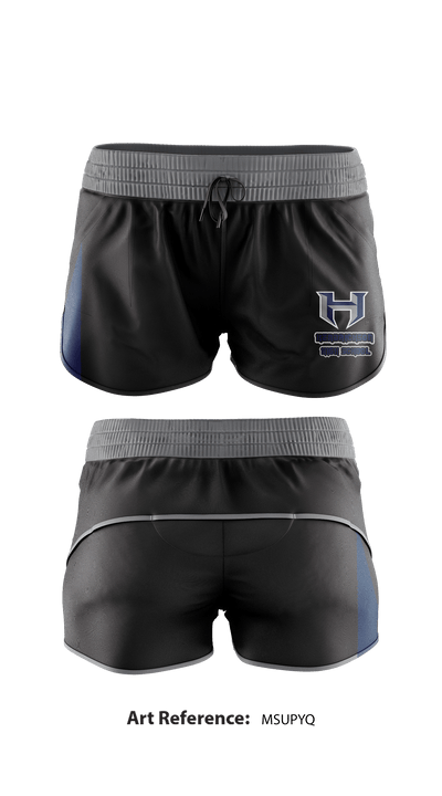 Hendrickson High School 62261568 Women's Shorts - 1