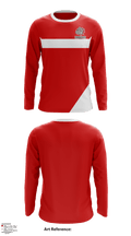 Bedford High School Ski 3010321 Long Sleeve Performance Shirt - 1