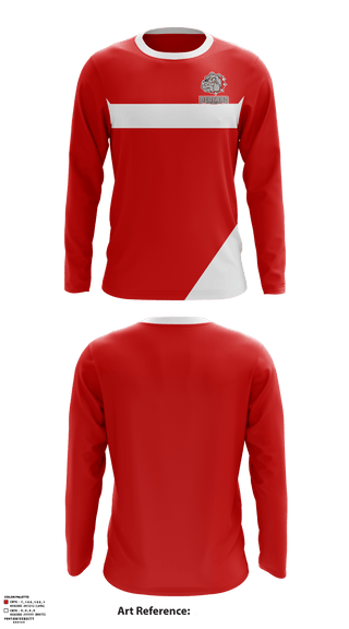 Long Sleeve Performance Shirt, Bedford High School Ski, Spirit Store, Teamtime, Team time, sublimation, custom sports apparel, team uniforms, spirit wear, spiritwear, sports uniforms, custom shirts, team store, custom team store, fundraiser sports, apparel fundraiser