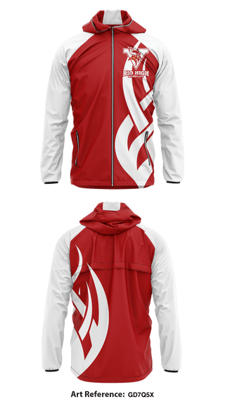 Windbreaker, Rio High School Wrestling, Wrestling, Teamtime, Team time, sublimation, custom sports apparel, team uniforms, spirit wear, spiritwear, sports uniforms, custom shirts, team store, custom team store, fundraiser sports, apparel fundraiser