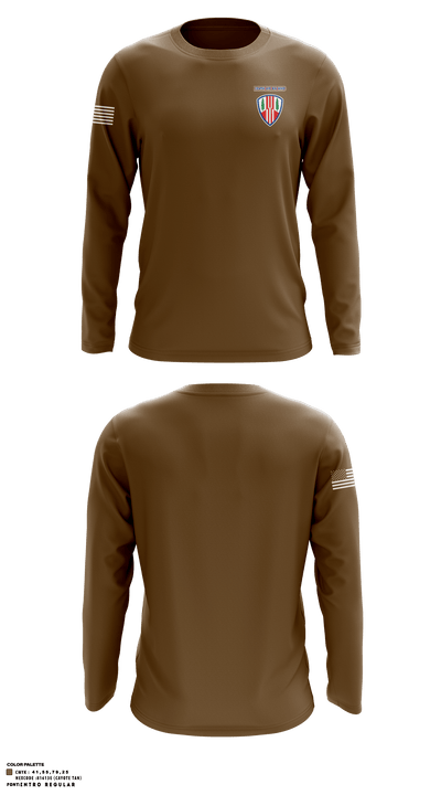 104th MP BN HHD 71367291 Long Sleeve Performance Shirt - 4