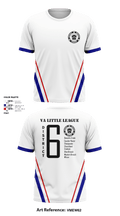 Virginia District 6 Little League 48393009 Short Sleeve Performance Shirt - 1