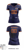 Galion High School Women's Volleyball 89296456 Women's Short Sleeve V-neck Shirt - 2