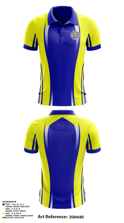 Indians esports 62393830 Short Sleeve Performance Polo - 1