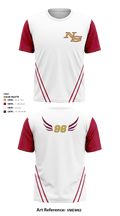 Ninety Six high school track and field 9377994 Short Sleeve Performance Shirt - 8