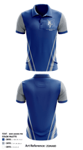 Kyle Lehman High School Swimming 62684356 Short Sleeve Performance Polo - 3