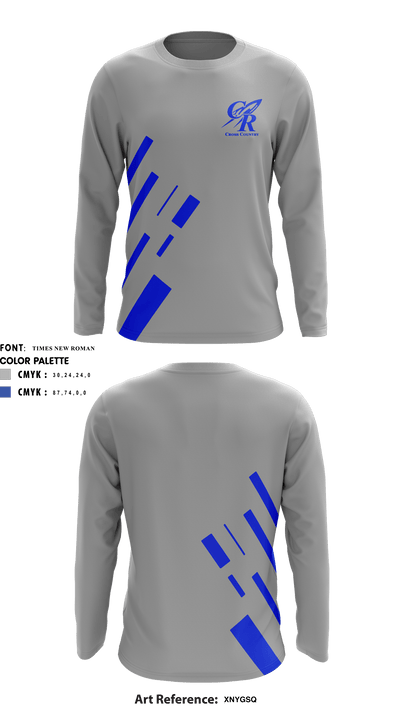 Central Cross Country 338893 Long Sleeve Performance Shirt - 2