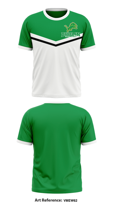 Dublin Track & Field 22596986 Short Sleeve Performance Shirt - 1