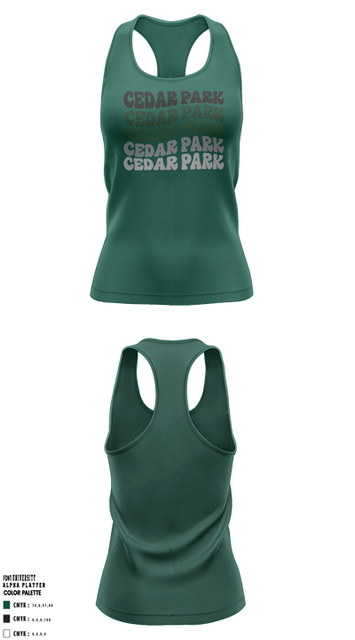 Cedar Park Timberwolves 13556335 Tank Top - 10