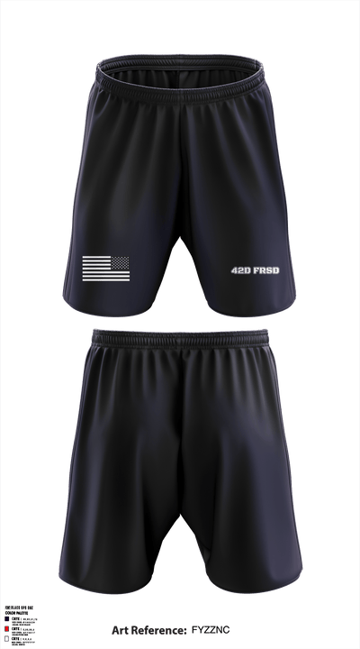 42D FRSD 51820737 Athletic Shorts With Pockets - 1