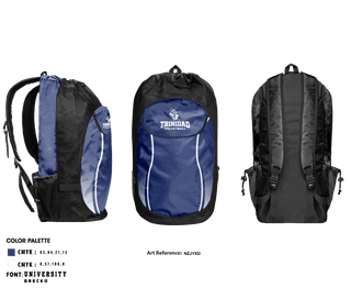 Gear Bag, Trinidad High School Volleyball, Women's Volleyball, Teamtime, Team time, sublimation, custom sports apparel, team uniforms, spirit wear, spiritwear, sports uniforms, custom shirts, team store, custom team store, fundraiser sports, apparel fundraiser