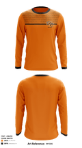 Jackson Center High School Soccer 76074207 Long Sleeve Performance Shirt - 1