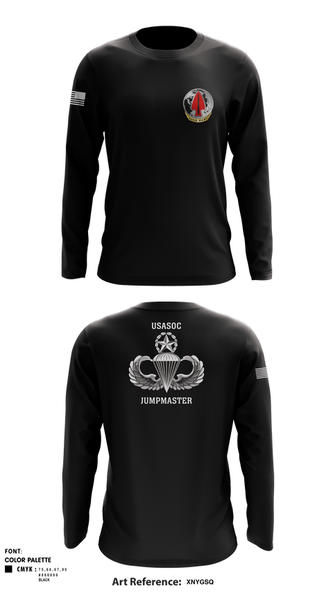 Long Sleeve Performance Shirt, USASOC, Army, Teamtime, Team time, sublimation, custom sports apparel, team uniforms, spirit wear, spiritwear, sports uniforms, custom shirts, team store, custom team store, fundraiser sports, apparel fundraiser