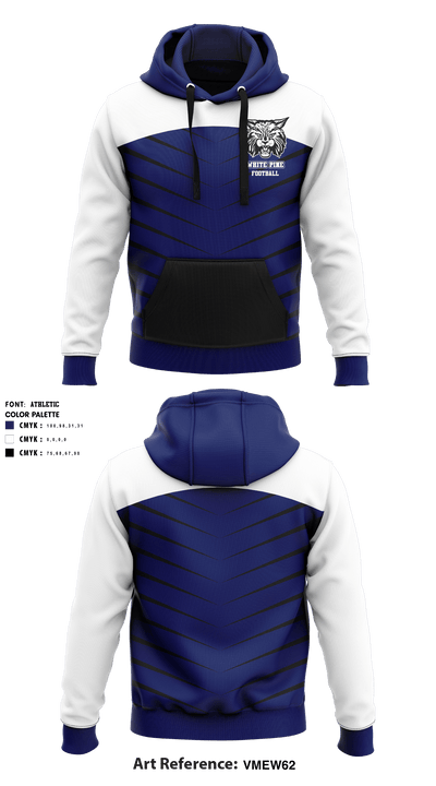 White Pine High School Football 16533066 Hoodie - 1