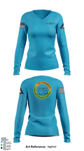 HEPACO Norfolk 83165627 Women's Long Sleeve V-neck Shirt - 1