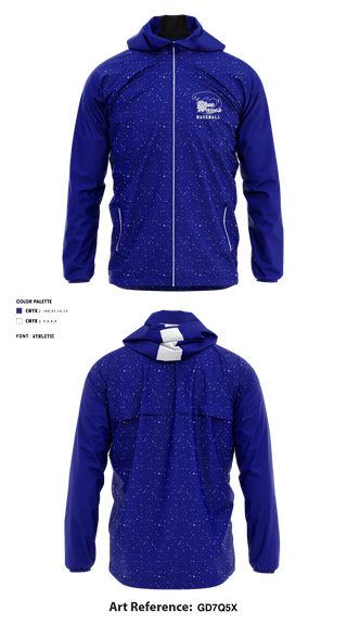 Windbreaker, Port Gibson High School Baseball, Baseball, Teamtime, Team time, sublimation, custom sports apparel, team uniforms, spirit wear, spiritwear, sports uniforms, custom shirts, team store, custom team store, fundraiser sports, apparel fundraiser