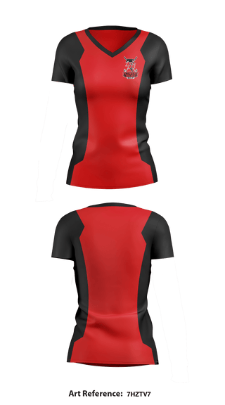 Women's Short Sleeve Vneck Shirt, Flowery Branch Golf, Golf, Teamtime, Team time, sublimation, custom sports apparel, team uniforms, spirit wear, spiritwear, sports uniforms, custom shirts, team store, custom team store, fundraiser sports, apparel fundraiser
