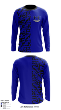 Hebron High School Swimming 19296046 Long Sleeve Performance Shirt - 1