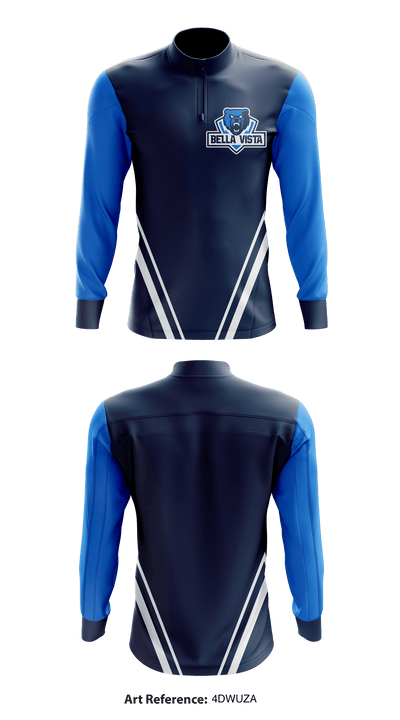 Bella Vista College Preparatory School 18612853 Quarter Zip Jacket - 1