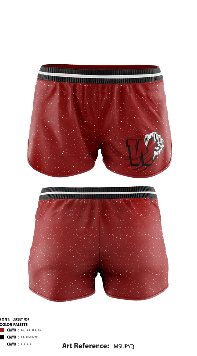 Walt Whitman Gymnastics 88529847 Women's Shorts - 1