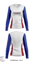 Jackson County High School Women's Volleyball 46143681 Women's Long Sleeve V-neck Shirt - 3
