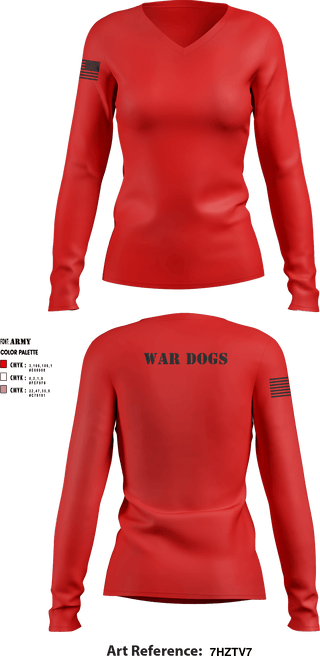Women's Long Sleeve Vneck Shirt, , , Teamtime, Team time, sublimation, custom sports apparel, team uniforms, spirit wear, spiritwear, sports uniforms, custom shirts, team store, custom team store, fundraiser sports, apparel fundraiser