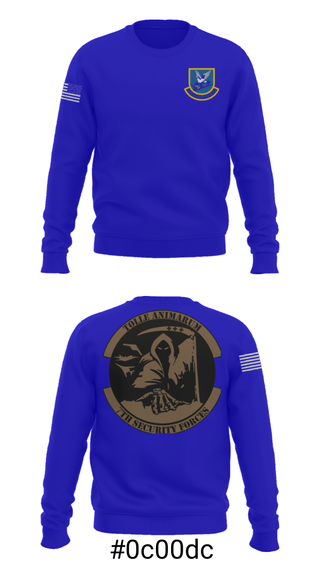 Crew Neck Sweatshirt, , Air Force, Teamtime, Team time, sublimation, custom sports apparel, team uniforms, spirit wear, spiritwear, sports uniforms, custom shirts, team store, custom team store, fundraiser sports, apparel fundraiser