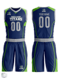 Richards Titans Basketball 85863643 Basketball Uniform - 1