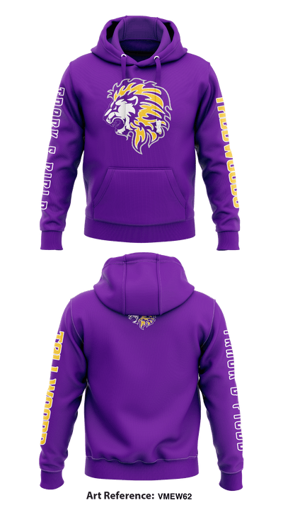 Tallwood Track & Field 44257356 Hoodie - 3