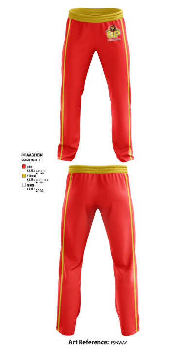 Urban Prep Academies-Bronzeville Campus Track 97637012 Sweatpants - 1