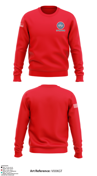 TF Kraken 9944136 Crew Neck Sweatshirt - 2