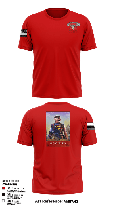 Goonies 87135020 Short Sleeve Performance Shirt - 1