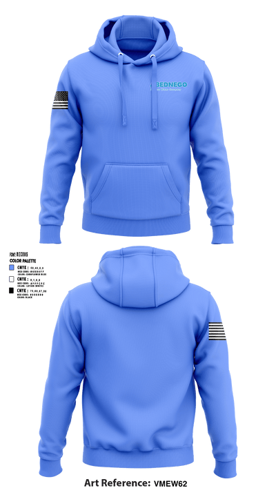 Abednego a Nalco Water Company 19939062 Hoodie - 1
