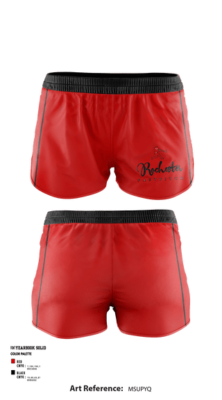 Women's Shorts, Rochester Fastpitch, Softball, Teamtime, Team time, sublimation, custom sports apparel, team uniforms, spirit wear, spiritwear, sports uniforms, custom shirts, team store, custom team store, fundraiser sports, apparel fundraiser