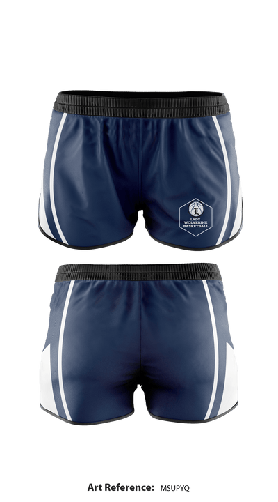 La Vergne High School Basketball 45718116 Women's Shorts - 1
