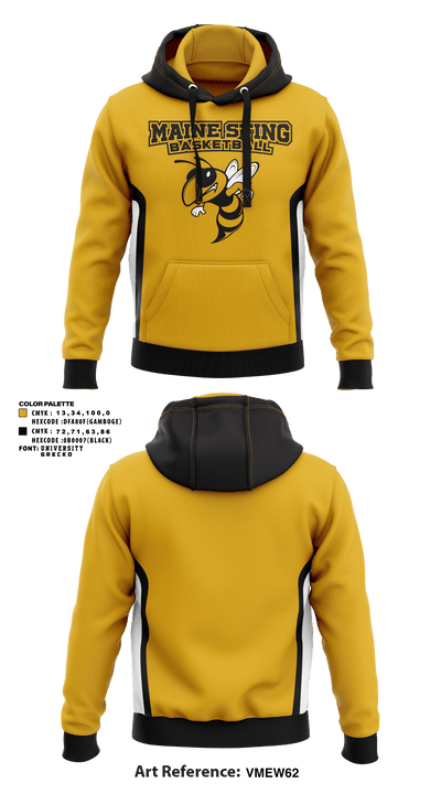 Maine Sting Basketball 4020833 Hoodie - 1